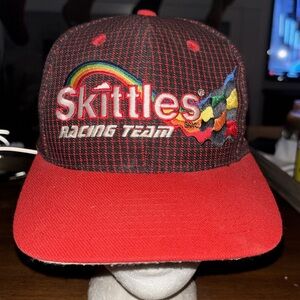 Vintage NASCAR Skittles Racing Team baseball hat Ernie Irvan #32